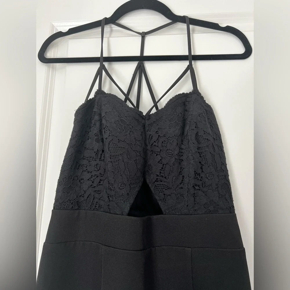 Express Black Keyhole Dress - Picture 3 of 6